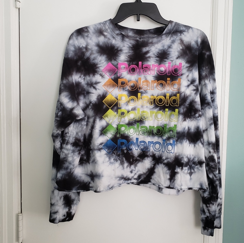 Polaroid tye dye shirt